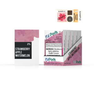 Z pods STLTH Compatible -  Strawberry Apple Watermelon - Supreme Nic Blend 20MG with 50MG Throat Hit