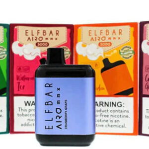 ELF BAR - Airo Max - 5000 Puffs - Bold 50 - Peach Ice Tea - Peach Ice Tea