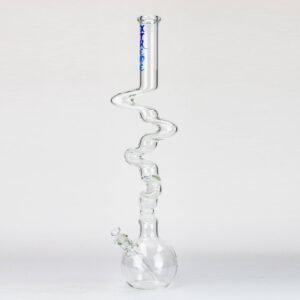Glass Water Bong - Xtream Kink Zong - 28 Inches