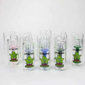 Xtreme - 5" Glass Bong Showerhead Diffuser Ash Catcher