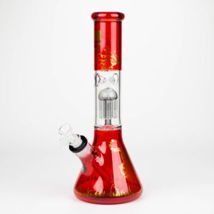 Infyniti | Untamed 14" 7 mm classic beaker water bong - Tiger