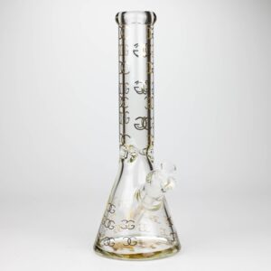 Golden Crown™ | 14Inch 9mm GC bong with 24K Gold Emblem
