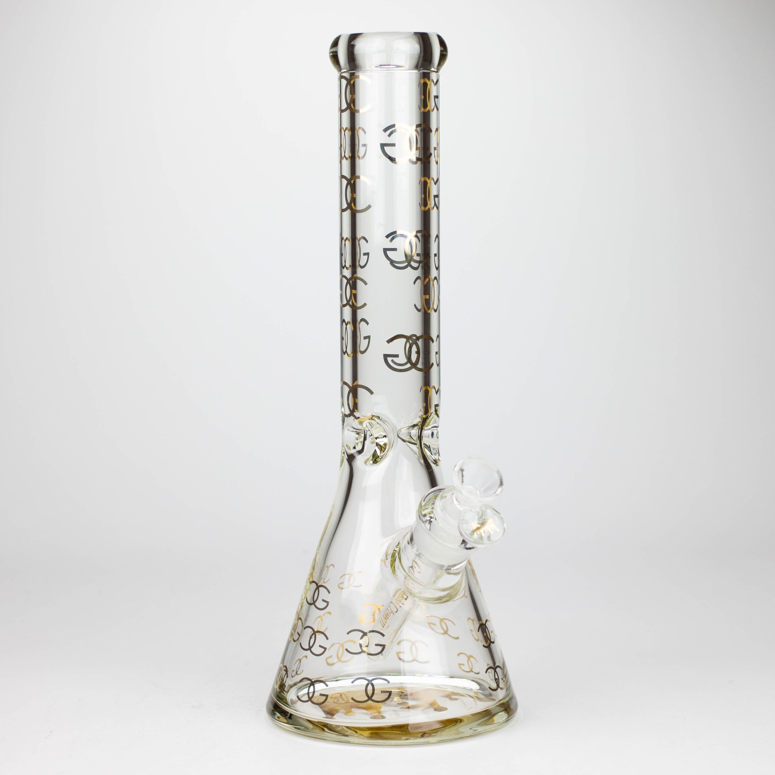 Golden Crown™ | 14Inch 9mm GC bong with 24K Gold Emblem