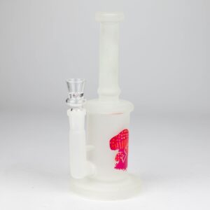 8' Glow In The Dark Mushroom Glass Bong