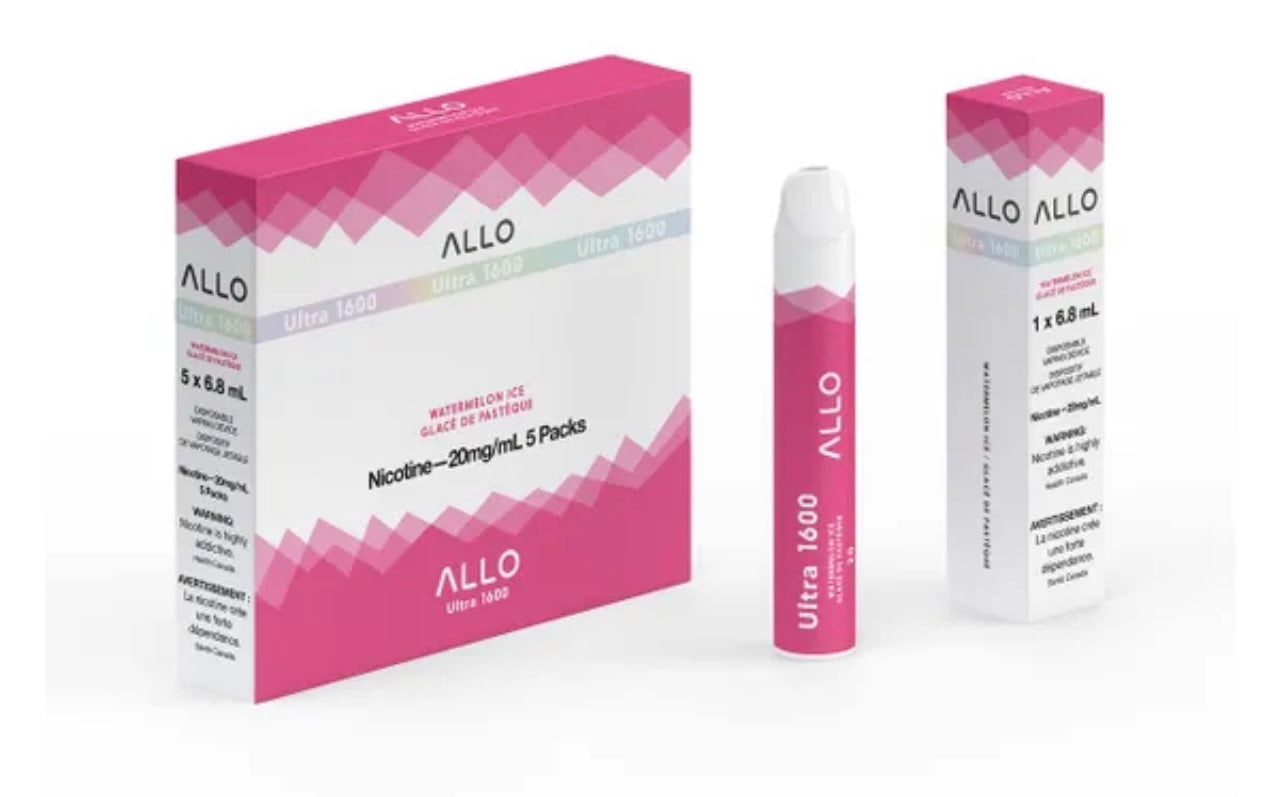 ALLO ULTRA Disposable - 1600 PUFFS - 20 MG