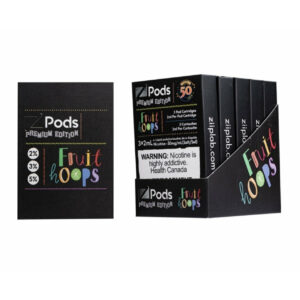 Z pods Stlth Compatible- Fruit Hoops - Supreme Nic Blend 2% with 5% Throat Hit