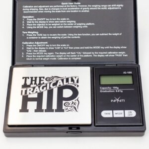 The Tragically HIP G-Force TRG-100 scale