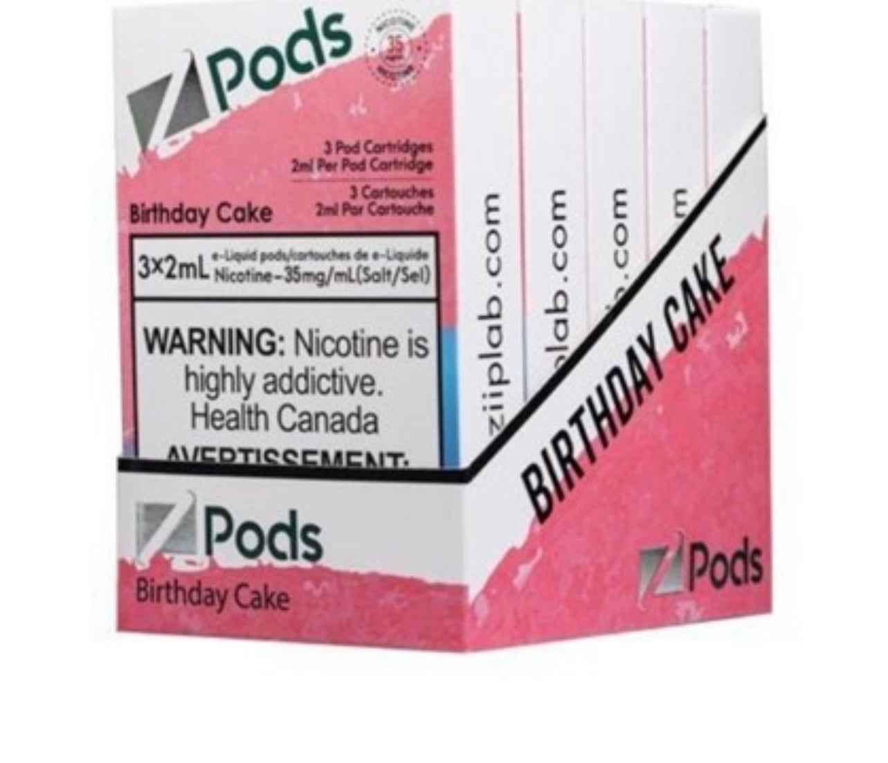 Zpods STLTH Compatible - BC - Supreme Nic Blend 2% with 50MG Throat Hit