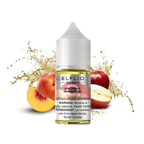 Elf Bar E-Liquids - Apple Peach - Salt Nic - 30 ML - 20 MG