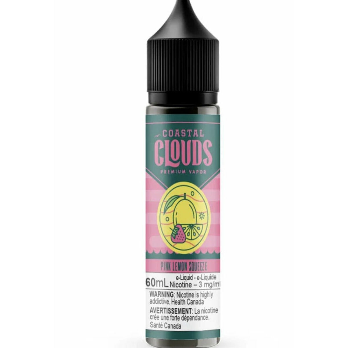 Pink Lemon Squeeze - Coastal Clouds E-Liquid - 60 ML