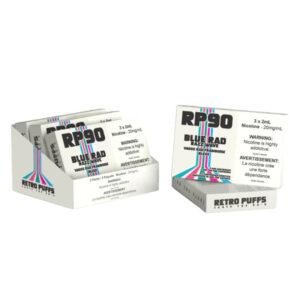 Boosted pods STLTH Compatible - Blue Rad Razz Wave - 50MG HIT - Synthetic Nicotine