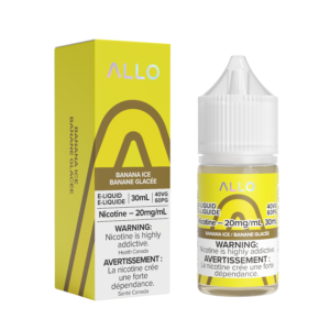 ALLO E-Liquid - Banana Ice - 30 ML - Salt Nic - 20 MG