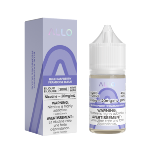 ALLO E-Liquid - Blue Raspberry - 30 ML - Salt Nic - 20 MG