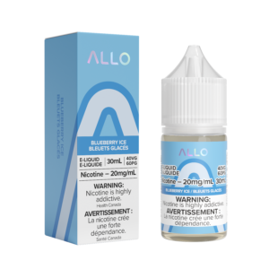 ALLO E-Liquid - Blueberry Ice - 30 ML - Salt Nic - 20 MG