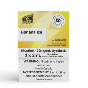 Stlth Boosted pods  - Banana Ice - 50MG HIT - Synthetic Nicotine
