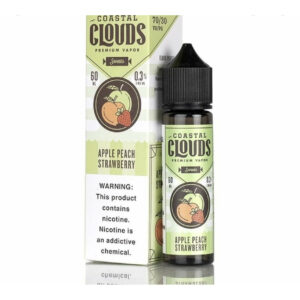 Apple Peach Strawberry - Coastal Clouds - E-Liquid - 60 ML