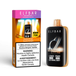 Elf Bar MoonNight Disposable Vape - 70K Puffs - Double Mango
