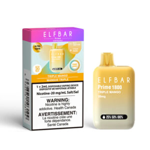 Elf Bar Disposable Vape - 1800 Puffs - Triple Mango