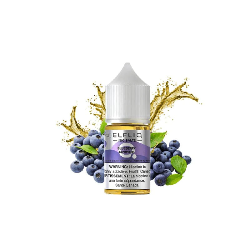 Elf Bar E-Liquids -Blueberry- Salt Nic - 30 ML - 20 MG