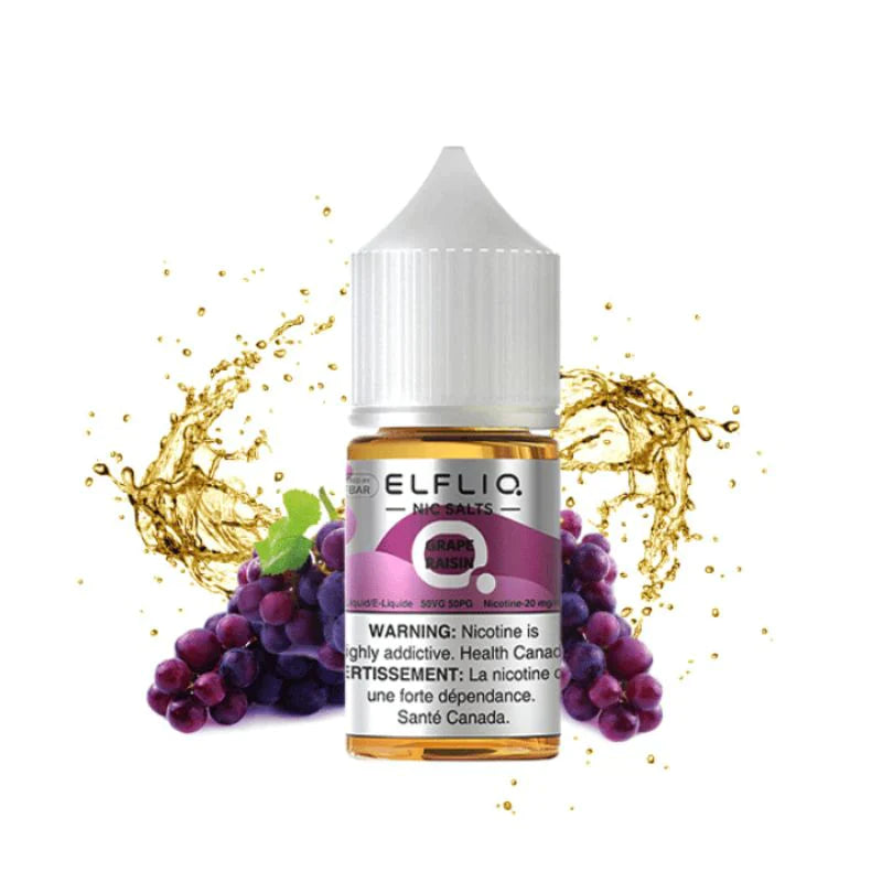 Elf Bar E-Liquids - Grape - Salt Nic - 30 ML - 20 MG