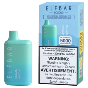ELF BAR BC5000 Disposable Vape - Menthol - Menthol
