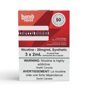 Boosted pods STLTH Compatible - Cherry Bomb - 50MG HIT - Synthetic Nicotine