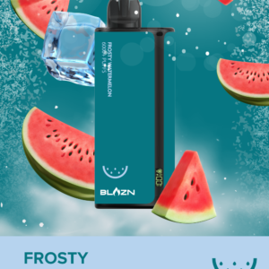 BLAZN DISPOSABLE VAPE - 6000 Puffs - Frosty Watermelon
