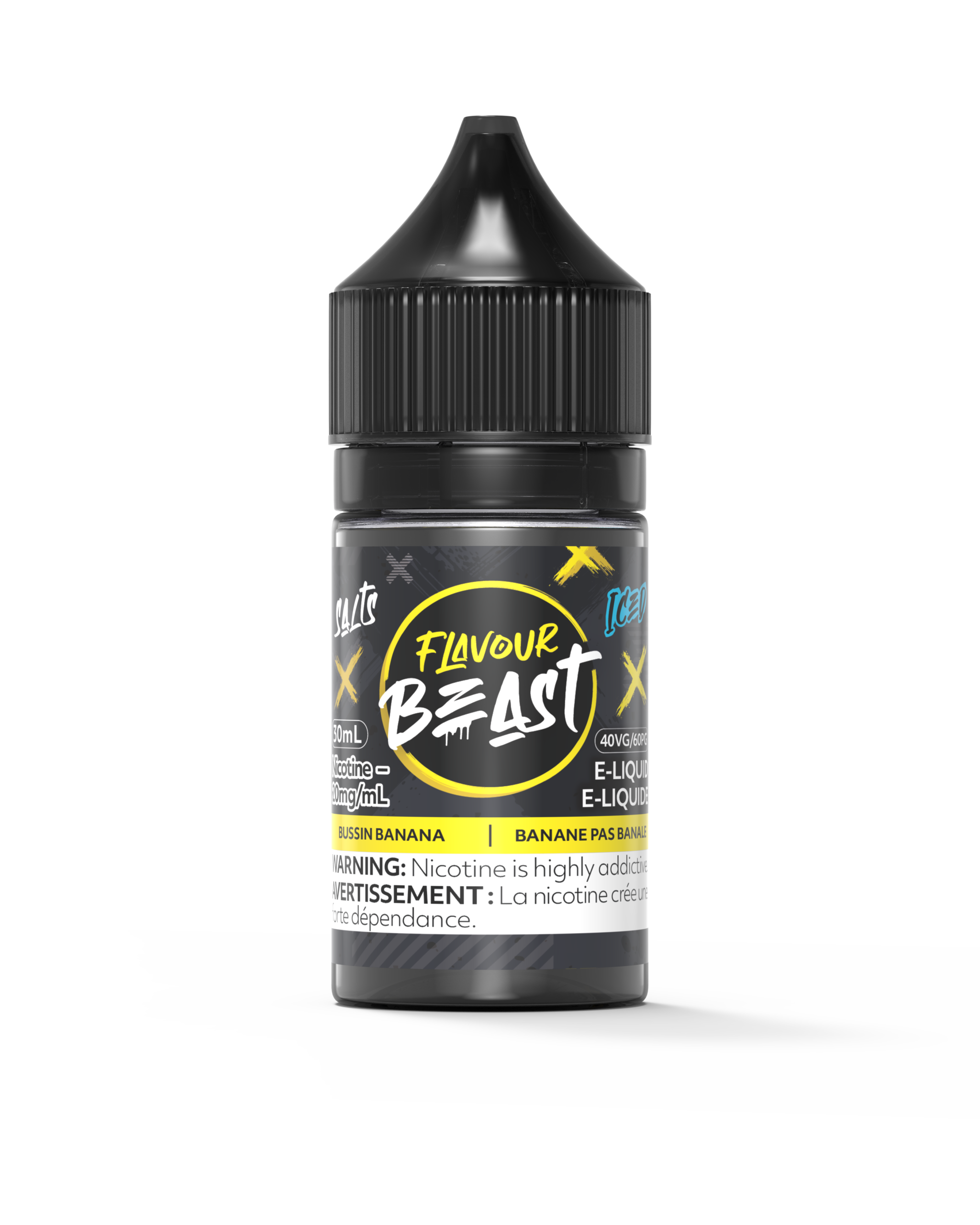 Flavour Beast E-Liquid - Bussin Banana Ice - 30 ML