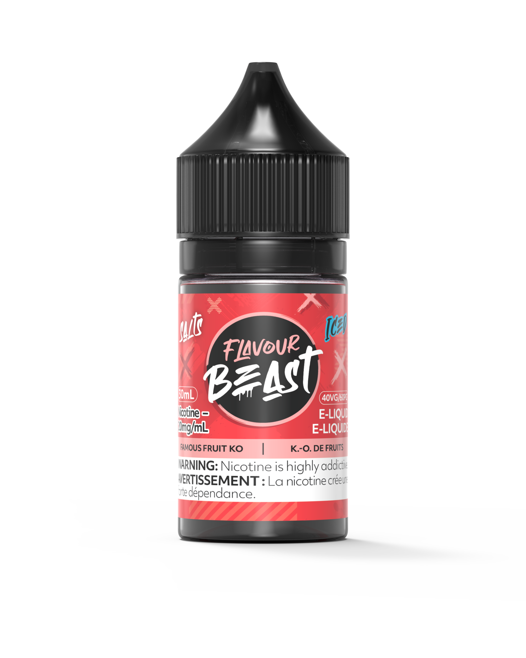 Flavour Beast E-Liquid - Famous Fruit KO Iced - 30 ML