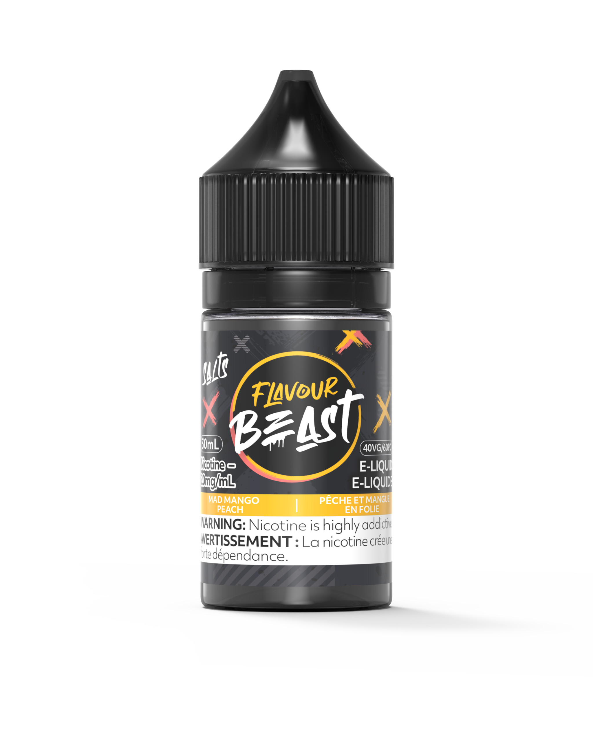 Flavour Beast E-Liquid - Mad Mango Peach - 30 ML