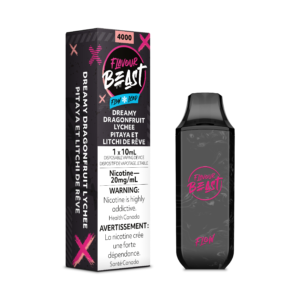 Flavour Beast Flow Rechargeable Disposable 4000 Puffs - Dreamy  Deagonfruit Lychee Iced