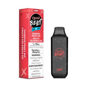 Flavour Beast Flow Rechargeable Disposable 4000 Puffs - Famous Fruit KO Iced