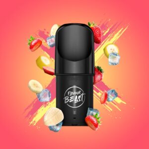 Flavour Beast Pods - STLTH Compatible - STR8 Up Strawberry Banana Iced - 20 MG