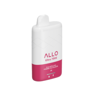 Allo Ultra - 7000 Puffs - Rechargeable Disposable Vape - Fuji Apple Ice