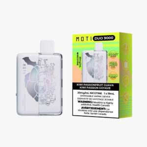 Moti Duo 9000 Puffs Disposable Vape - Kiwi Passionfruit Guava