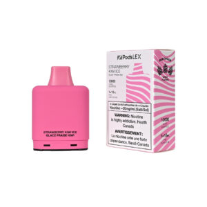 ZPODS LEX Pod System - 10K Puff Vape Pods - Strawberry Kiwi Ice