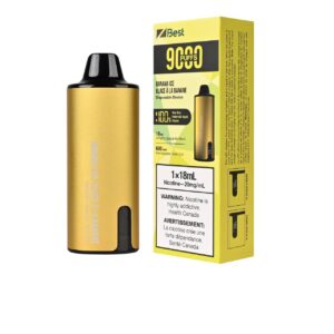 Z BEST Disposable - ZPOD - SPECIAL NIC BLEND - 9000 Puffs - Banana Ice