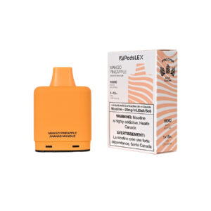 ZPODS LEX Pod System - 10K Puff Vape Pods - Mango Pineapple