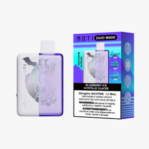 Moti Duo 9000 Puffs Disposable Vape - Blueberry Ice