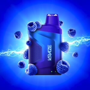 Kraze 5K Disposable Vape - Blue Razz