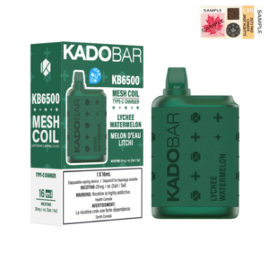 KADO BAR DISPOSABLE VAPE (6500 PUFFS) - Lychee Watermelon