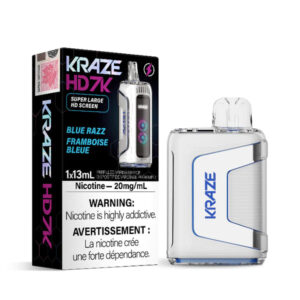 Kraze HD 7K - Blue Razz Disposable Vape