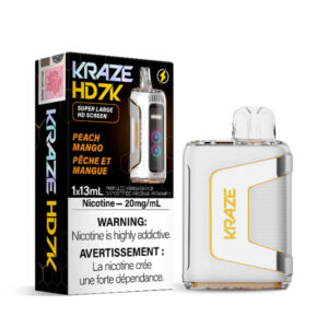 Kraze HD 7K - Peach Mango Disposable Vape