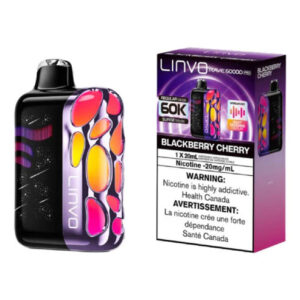 Linvo Rave 60K Disposable Vape - 20 ML - Blackberry Cherry