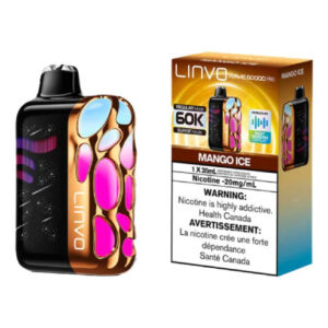 Linvo Rave 60K Disposable Vape - 20 ML - Mango Ice