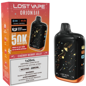 Lost Vape Orion Disposable Vape - 50K Puffs - Cherry Belly Jelly