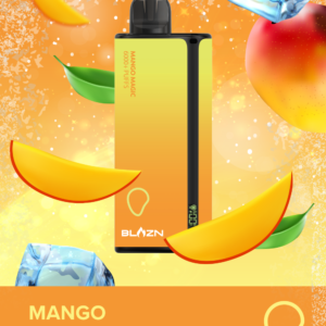 BLAZN DISPOSABLE VAPE - 6000 Puffs - Mango Magic