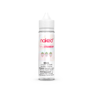 Triple Strawberry E-Liquid - By Naked100 - 60 ML
