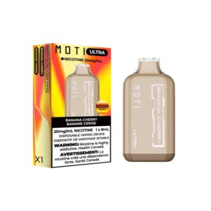 Moti Ultra 5000 Puffs Disposable - Banana Cherry
