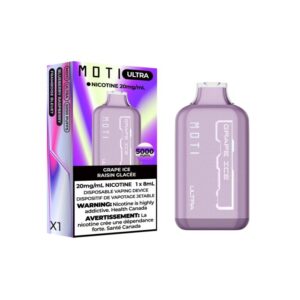Moti Ultra 5000 Puffs Disposable - Grape Ice